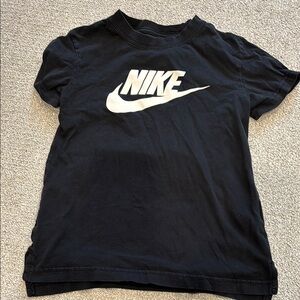 Nike Black and White Short Sleeve Tee